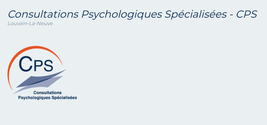 CPS-UCL Consultations Psychologiques Specialisés - 2
