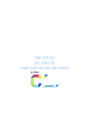 Taxi social de la commune de Ham-sur-Heure-Nalinnes  - 1