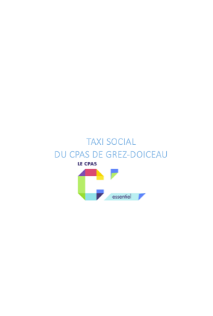 Taxi social de la commune de Grez-Doiceau - 1