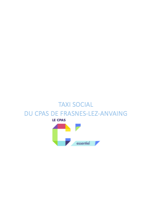 Taxi social de la commune de Frasnes-lez-Anvaing  - 1