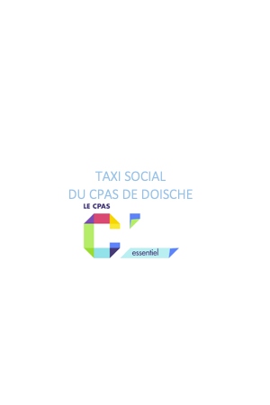Taxi Social de la commune de Doische  - 1
