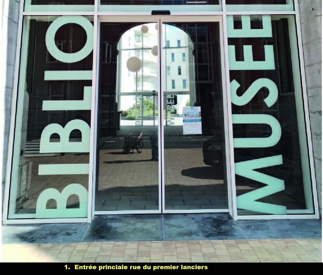 Toilette PMR - La Célestine (Bibliothèque communale de Namur) - 2