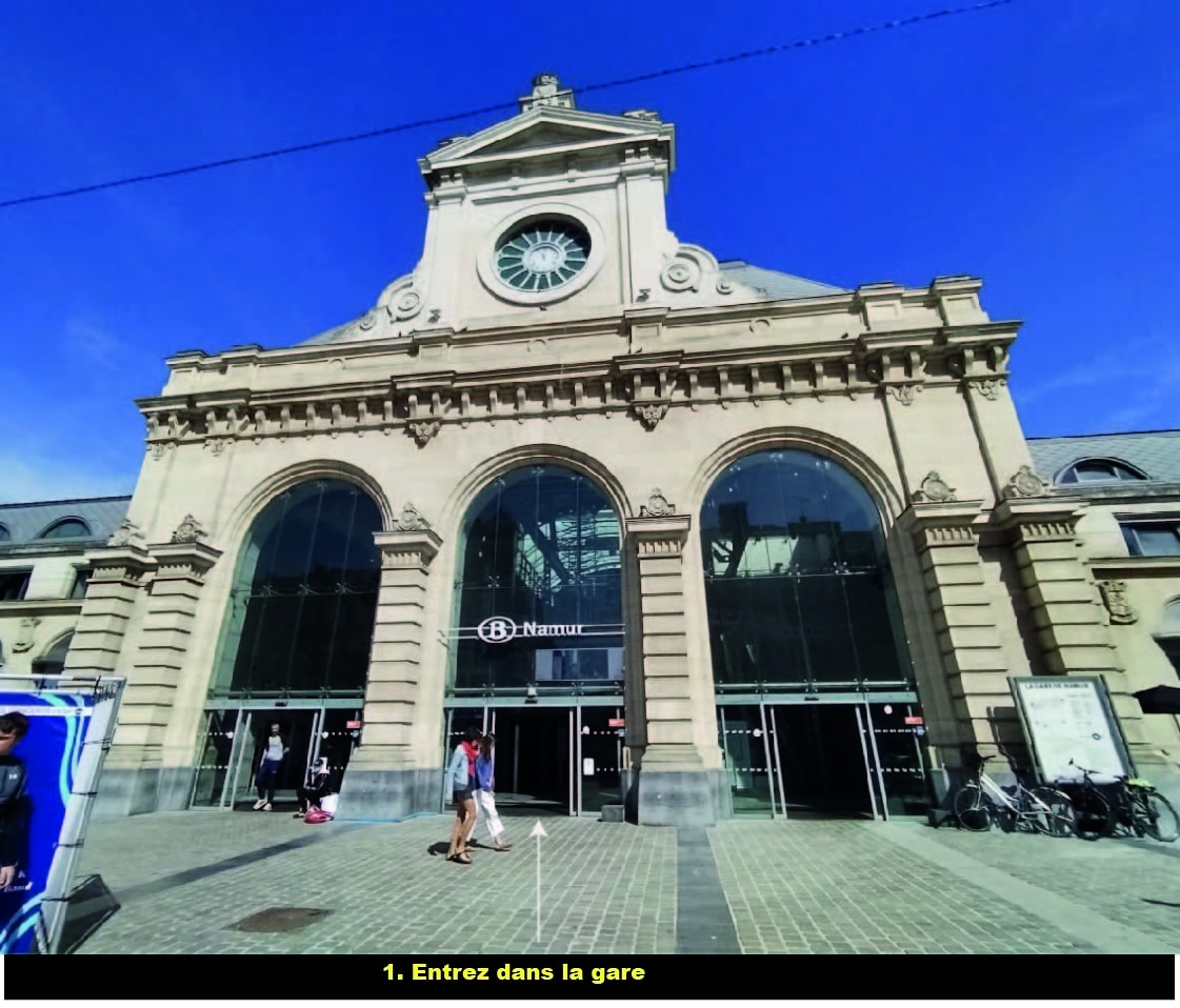 Toilette PMR - Gare de Namur - 2