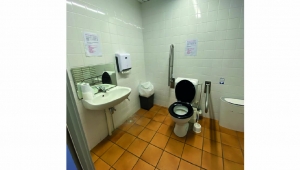 Toilette PMR - Cercle wallon de Couillet