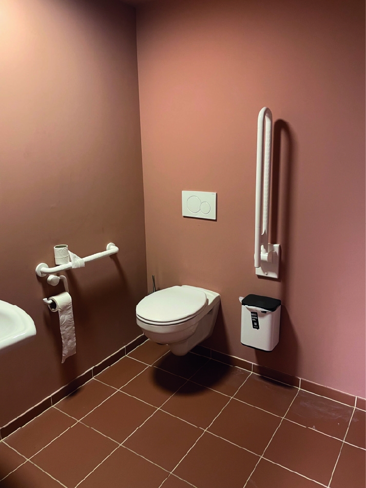 Toilette PMR - Théâtre Jean Vilar - 1