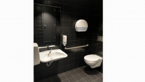 Toilette PMR - Cité administrative de la ville de Liège - Mairie du Centre-Ville