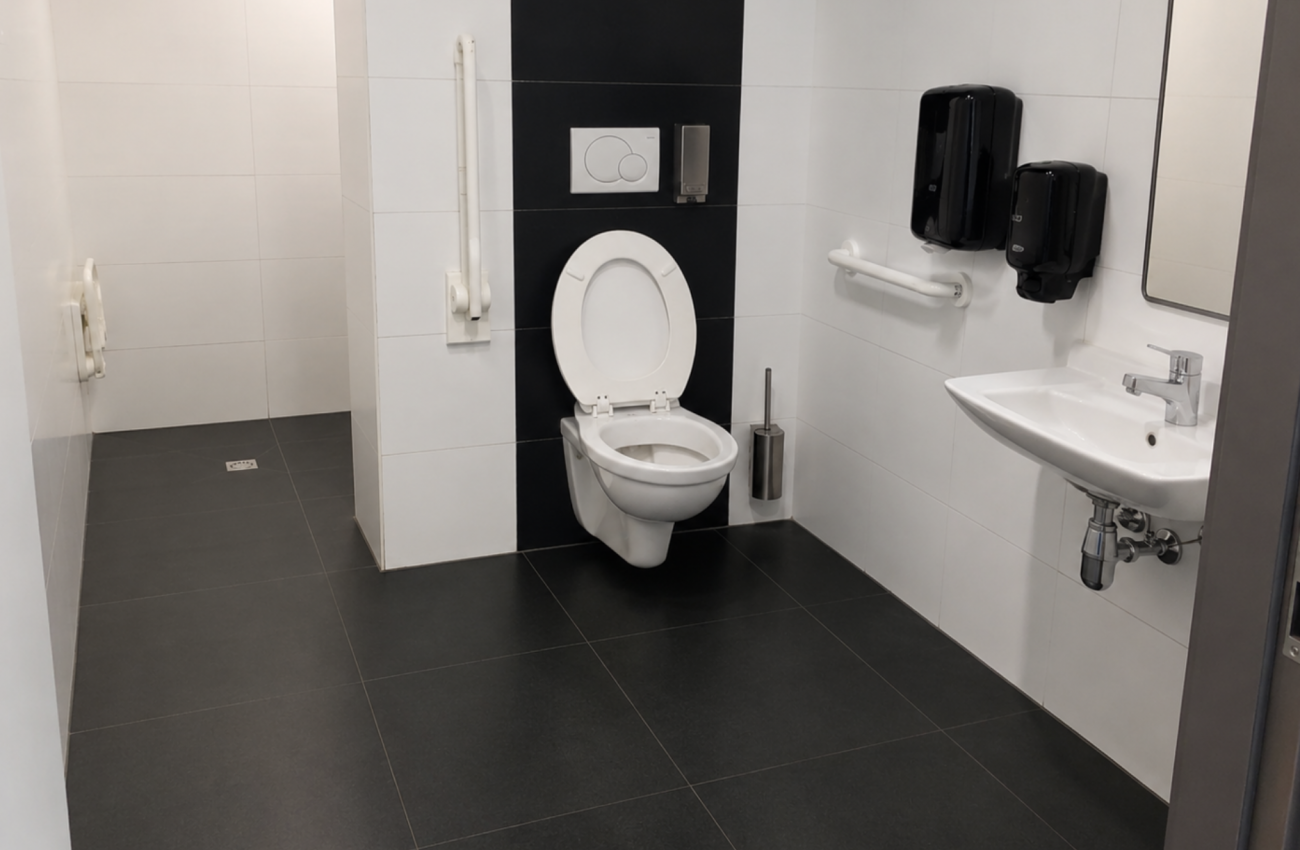 Toilette PMR - Van Der Valk Hotel Verviers - 1