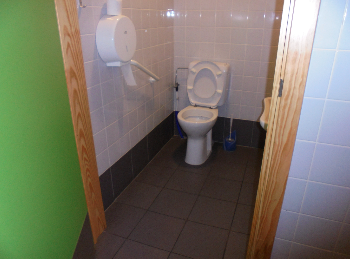 La toilette adaptée du shopping Cora - Chatelineau - 7