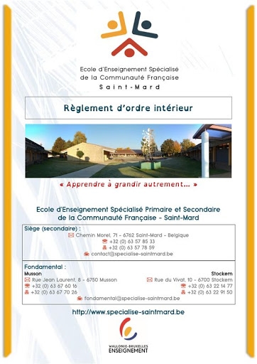 Établissement d'enseignement spécialisé primaire et secondaire de la Communauté française - 1