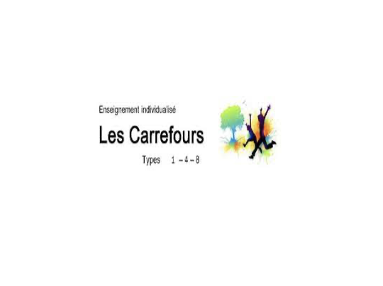 Les Carrefours - École primaire TYPE 5 - 1