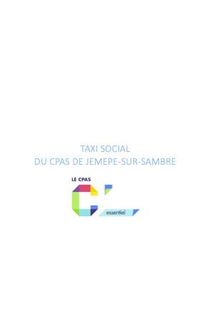 Taxi social de la commune de Jemeppe-sur-Sambre - 1