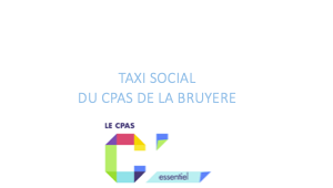 Taxi de la commune de La Bruyère
