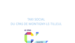 Taxi social de la commune de Montigny-le-Tilleul