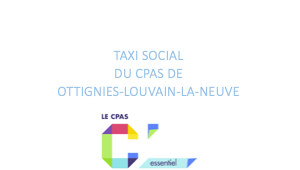 Taxi social de la commune de Ottignies-Louvain-la-Neuve