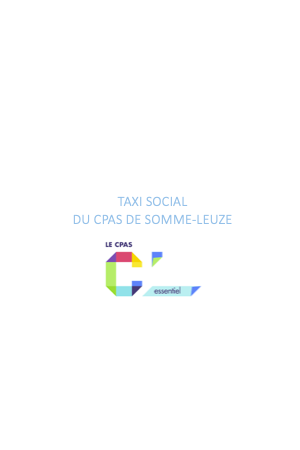 Taxi social de la commune de Somme-Leuze - 1