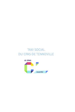 Taxi social de la commune de Tenneville - 1