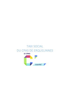 Taxi social de la commune de Erquelinnes - 1