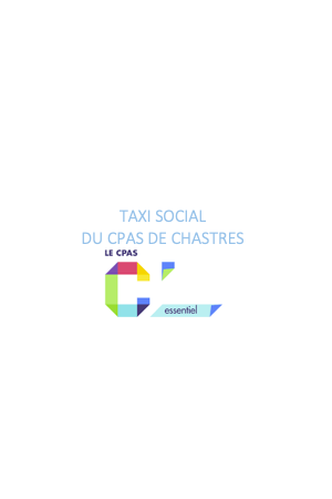 Taxi social de la commune de Chastres - 1