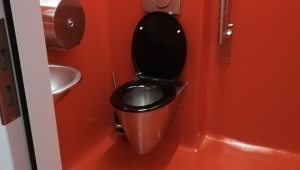 Toilettes PMR - Musée Kéramis à La Louvière