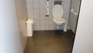 Toilettes PMR - Décathlon 