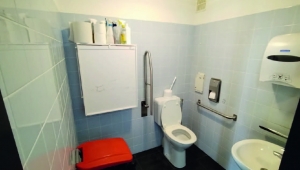 Toilette PMR - Musée Provincial Félicien Rops