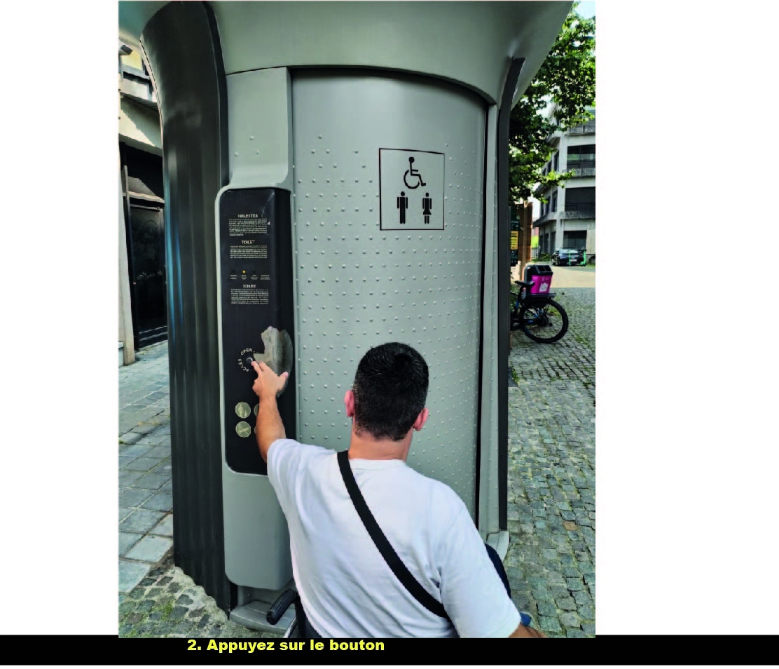 Toilette PMR Publique -  Beffroi de Namur - 3