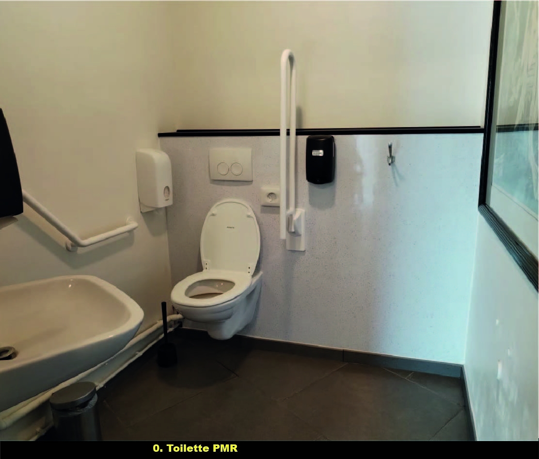 Toilette PMR - Hotel & Aparthotel Alizé Mouscron - 1
