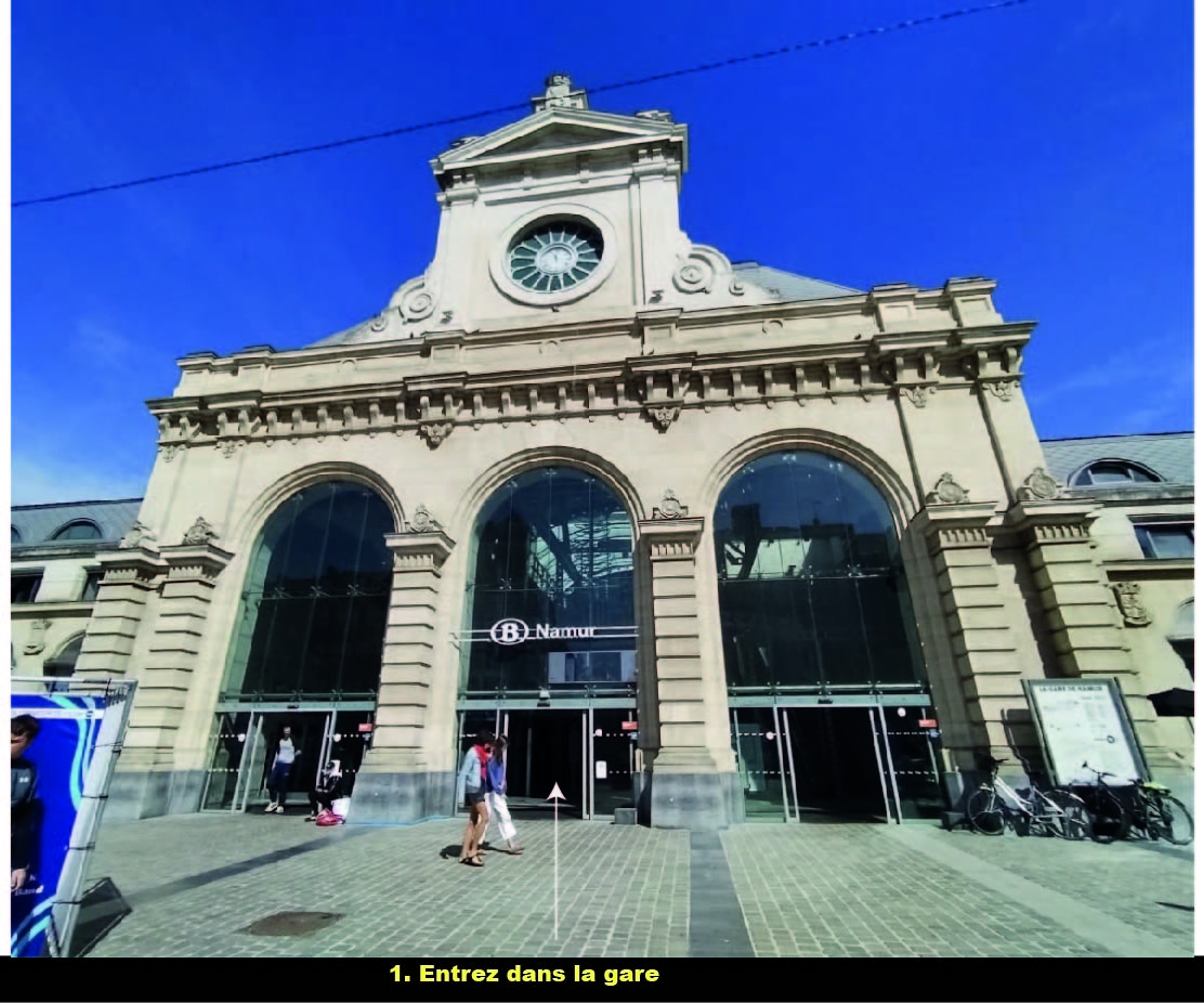 Toilette PMR - Gare de Namur - 2