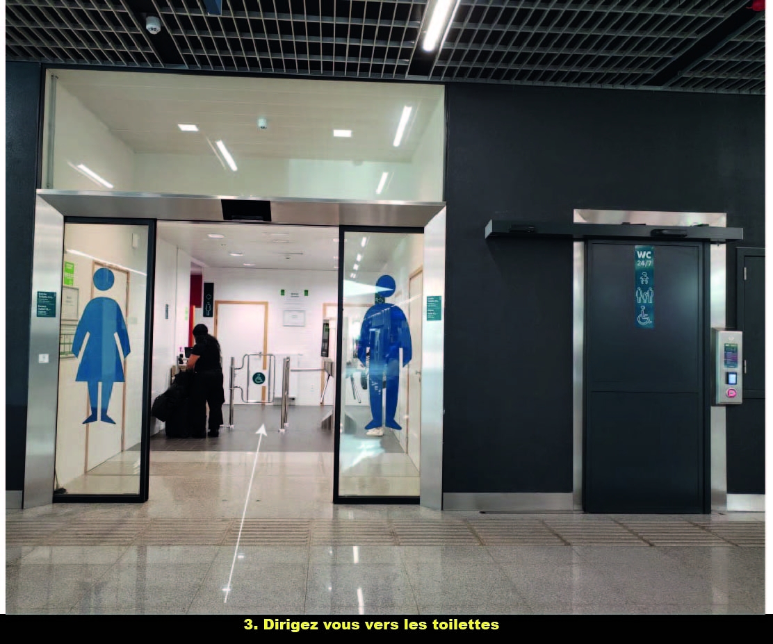 Toilette PMR - Gare de Namur - 4