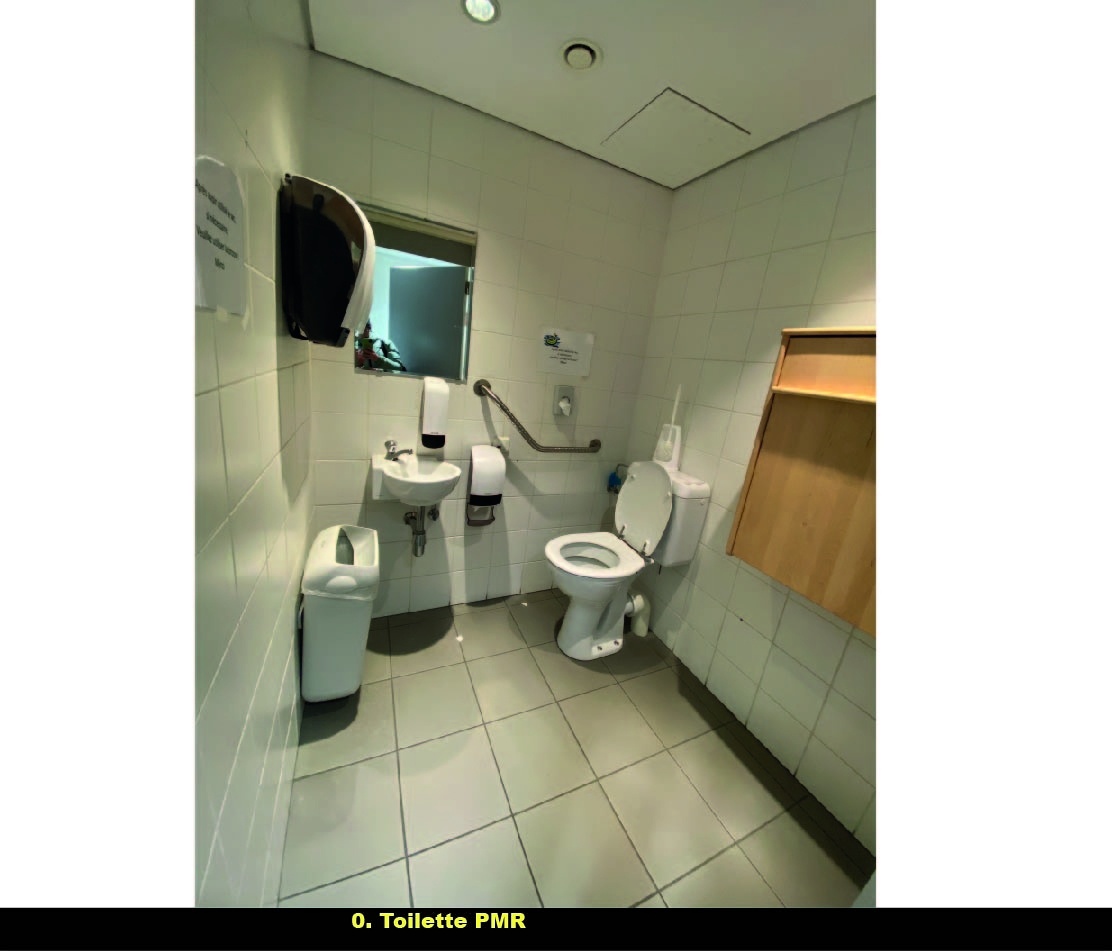 Toilette PMR - MC (Mutualité chrétienne) Namur - 1