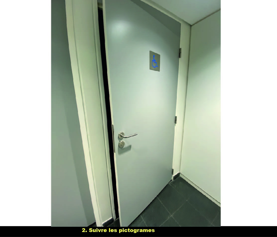 Toilette PMR - MC (Mutualité chrétienne) Namur - 3