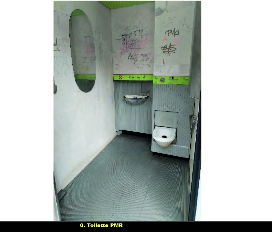 Toilette Publique PMR - Hôtel de Ville de Namur - 1