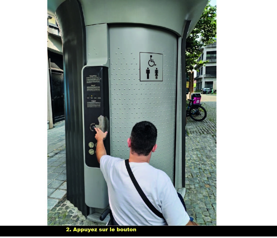Toilette Publique PMR - Hôtel de Ville de Namur - 3