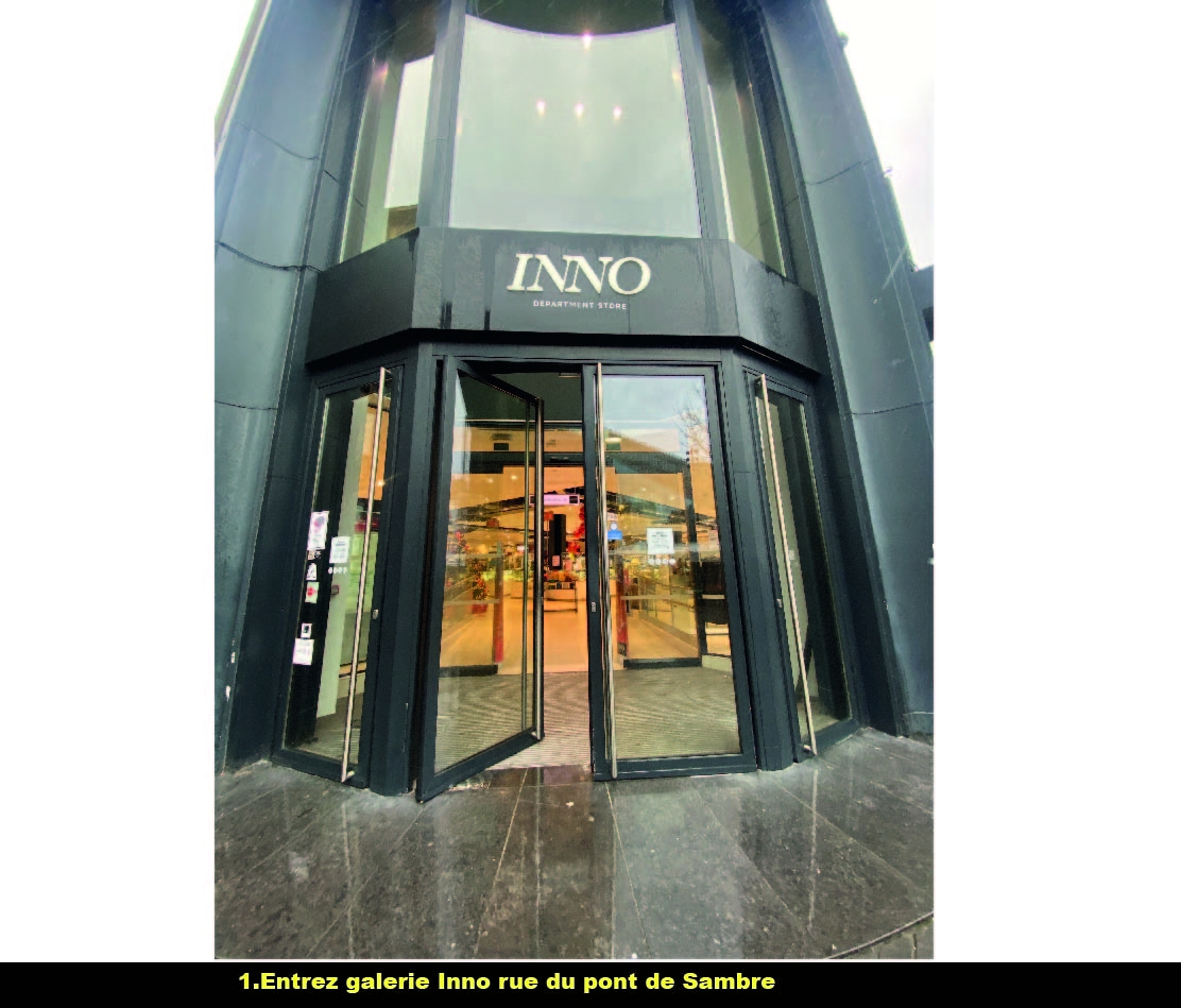 Toilette PMR - INNO Charleroi - 2
