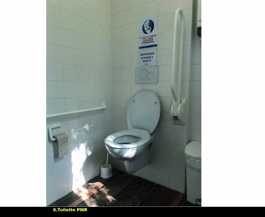 Toilette PMR - Office du Tourisme d'Amay - 1