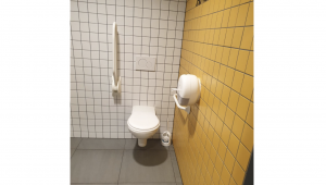 Toilette PMR du Burger King Saint-Georges