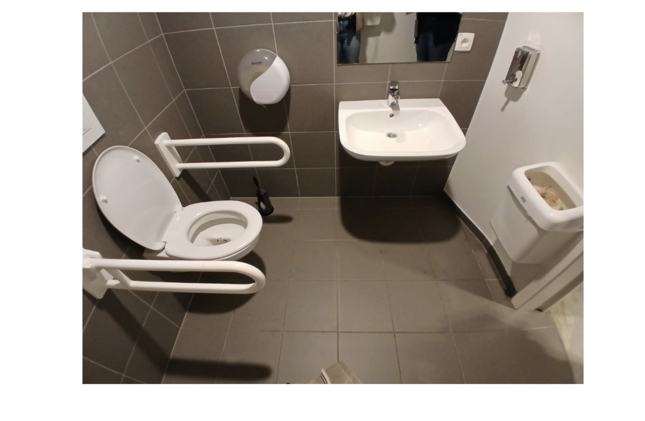 Toilette PMR du Grand Manège - Namur Concert Hall - 1